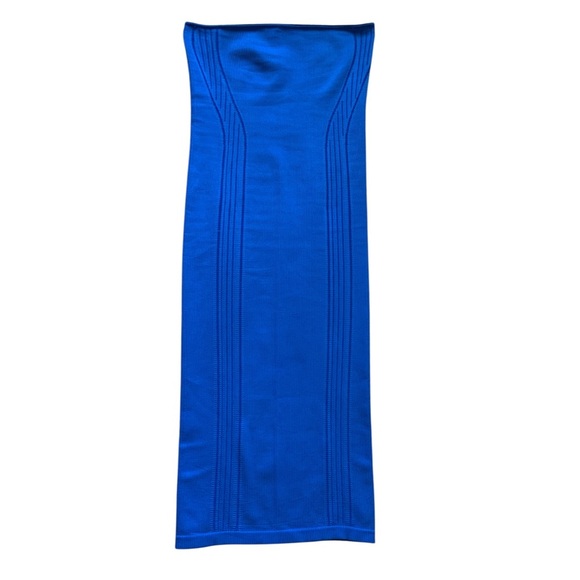 Zara Vibrant Blue Strapless Dress - Medium to large - Picture 7 of 12